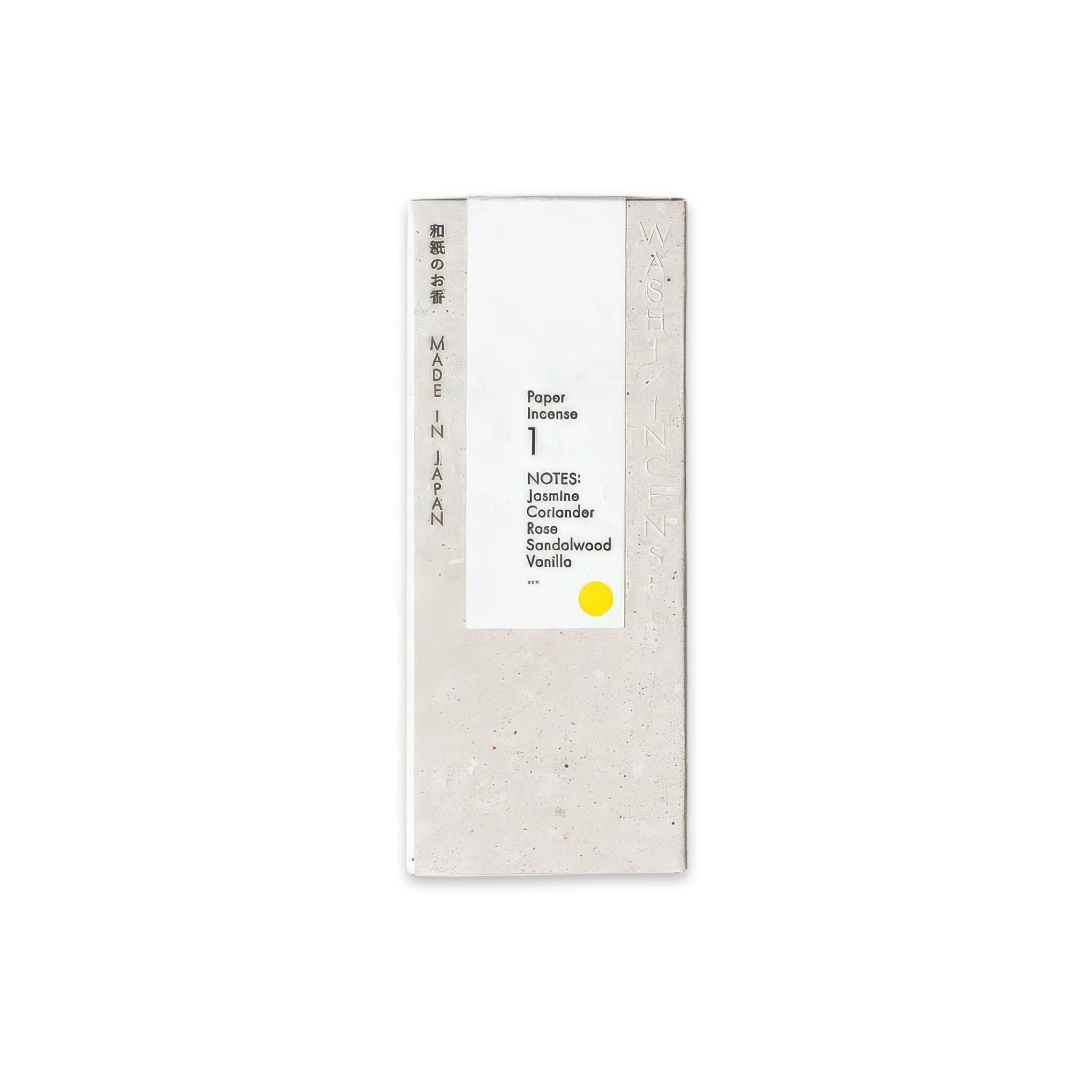 image of morihata washi paper incense strips floral  warmth box