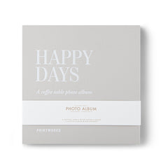 image of printworks photo album happy days gray design