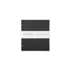 image of printworks photo album refill photo sheets black color