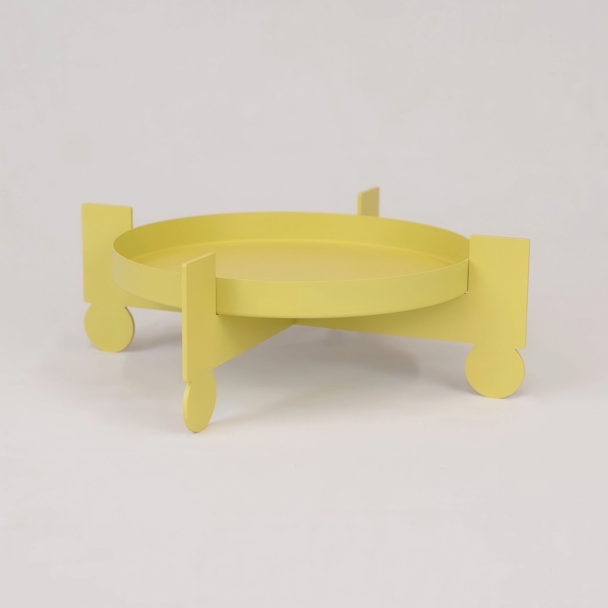 Bal – Pale Yellow Multipurpose Plant Stand