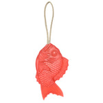 image of tamanohada welcome gift  fish-shaped soap pomogranite color 