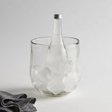 image of the collective ice bucket filled with ice and a bottle