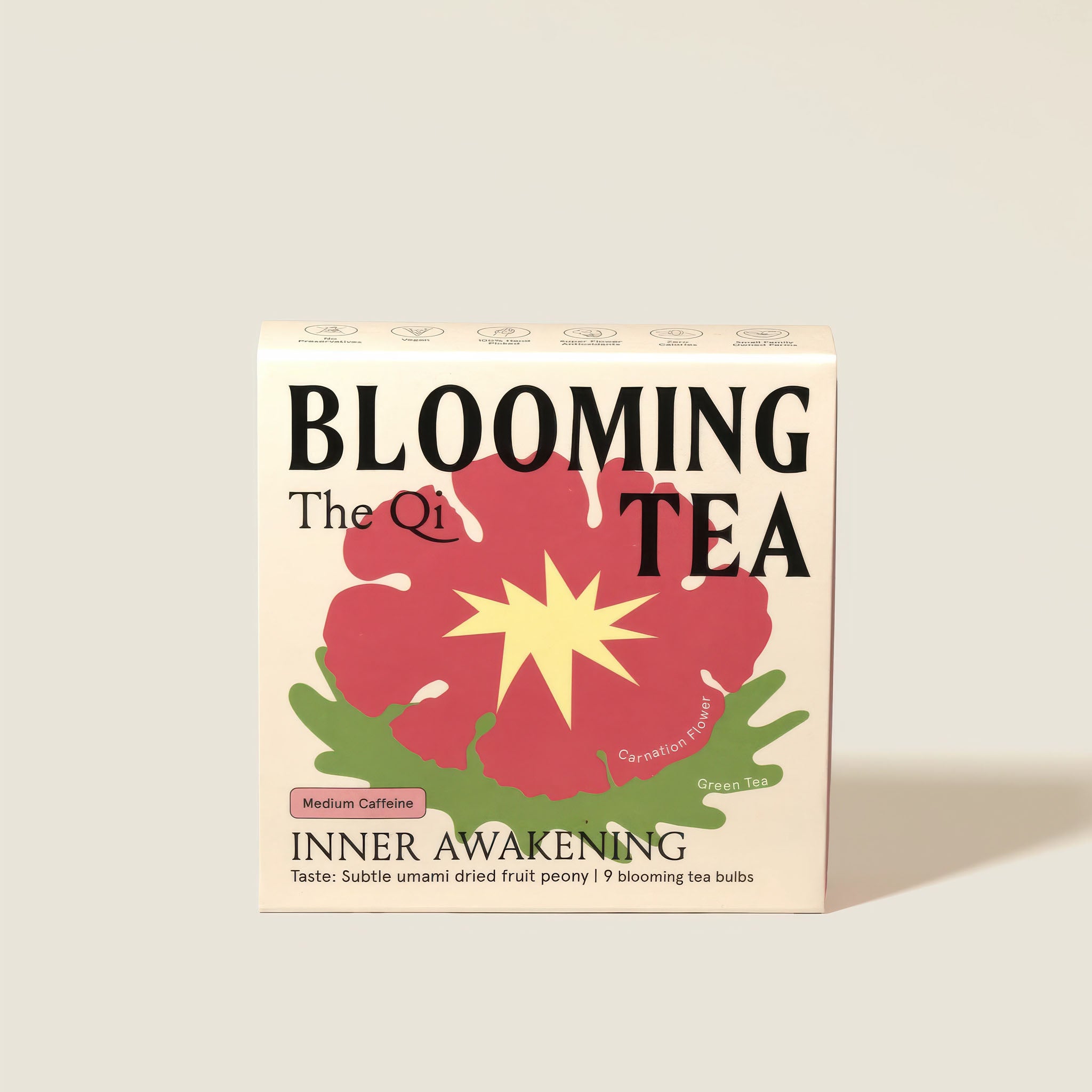 image of box of the qi inner awakening blooming tea