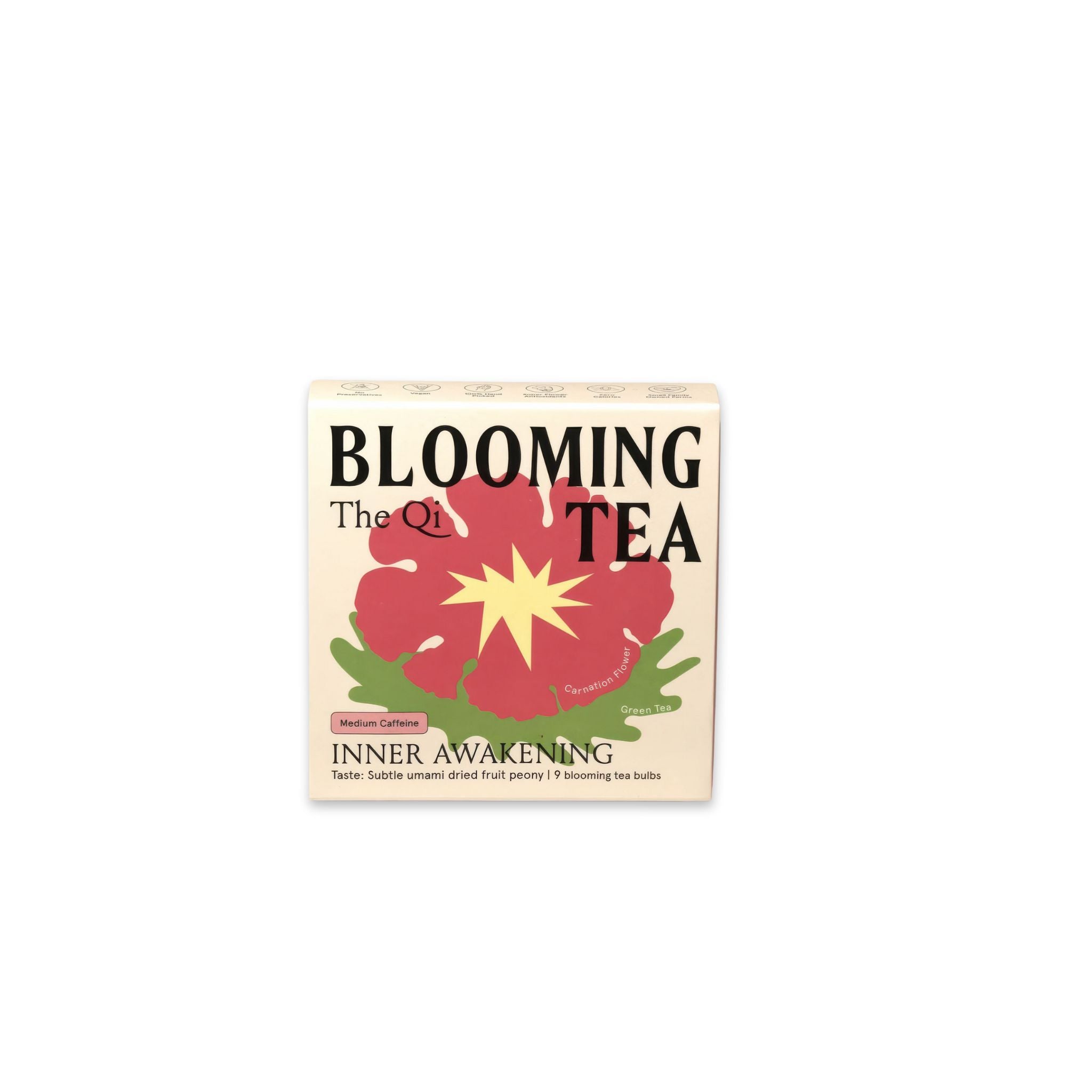 image of box of the qi inner awakening blooming tea