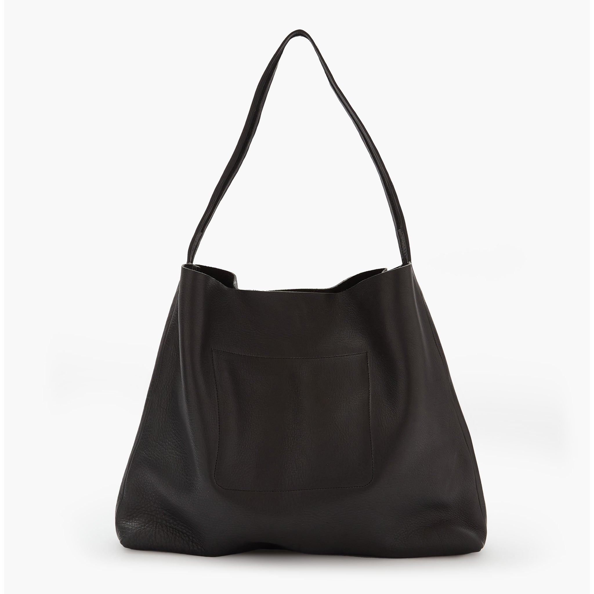 image of bonarda saddle bag color black