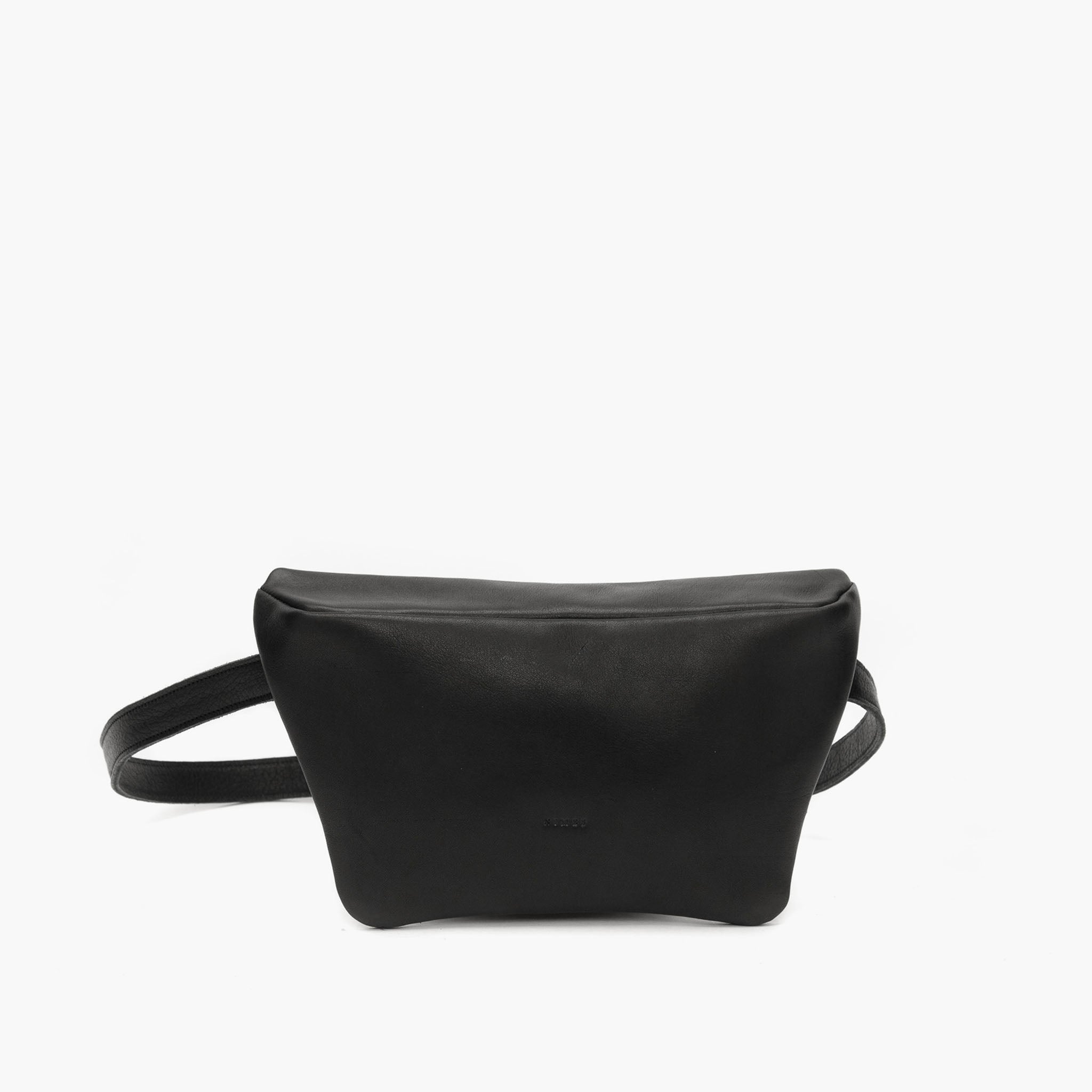 image of nimes conesa fanny pack black color