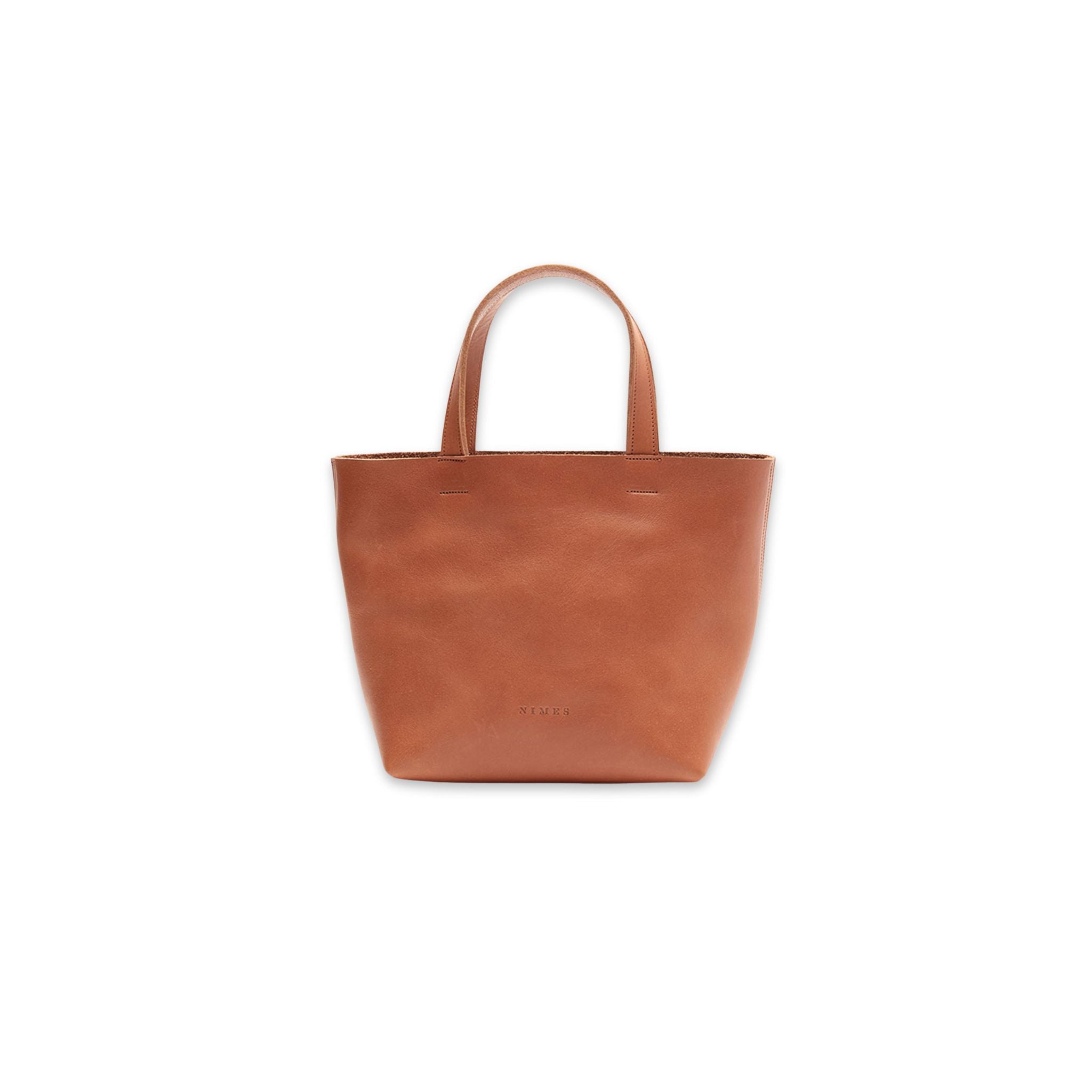 image of nimes gorriti bag tobacco color